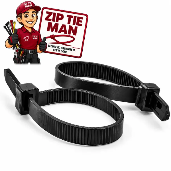 2.5MM BLACK CABLE TIES