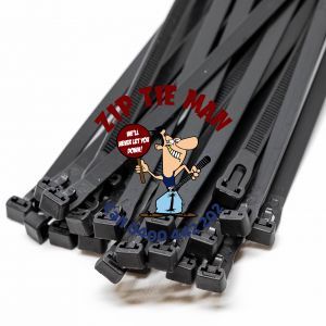 Black & White Releasable Cable Ties