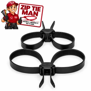 Dual Handcuffs Cable Ties 12.7mm x 330mm (Single Item)