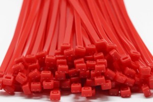 4.8mm x 250mm Red Cable Ties